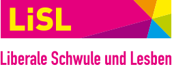 Logo Liberale Schwule und Lesben - Regenbogen